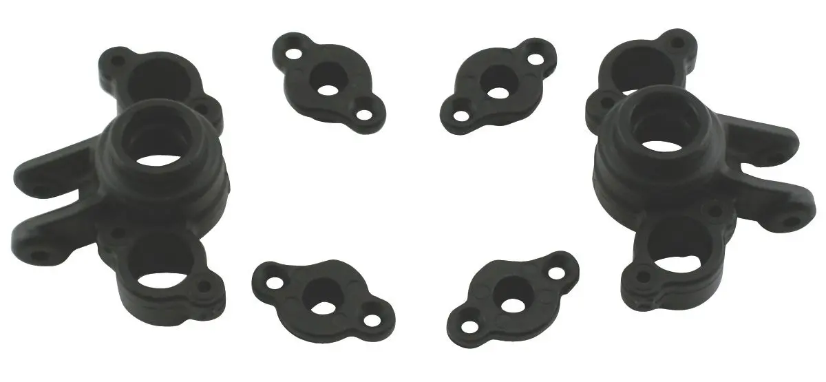 Rpm Axle Carriers For Traxxas 1/16 Black 1