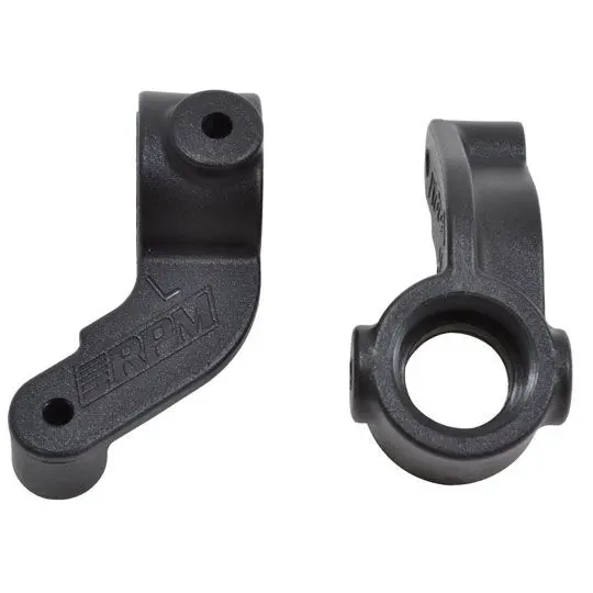 Rpm Front Spindle Blocks: Ecx 2Wd (Black) 1