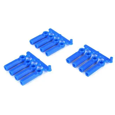 Rpm Long Shank Ball Cup Rod Ends: 4-40 (Blue) 1