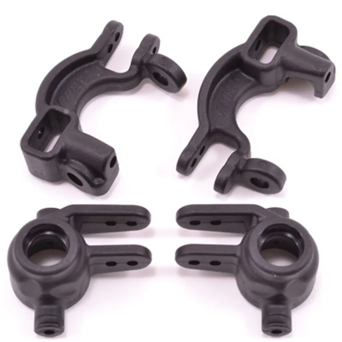 Rpm Caster & Steering Blocks: Tra 4X4 (Black) 1