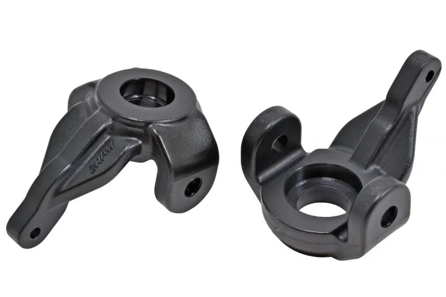 Rpm Steering Knuckles: Axial Scx10 (Black) 1