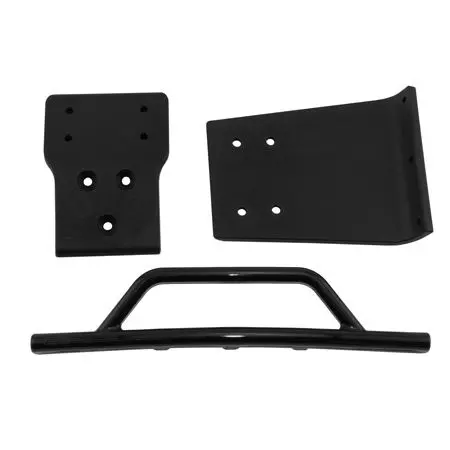 Rpm Front Bumper/Skid Plate: Traxxas Slash 4Wd (Black) 1