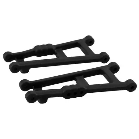 Rpm Rear A-Arms: Tra Rustler/Stampede (Black) 1