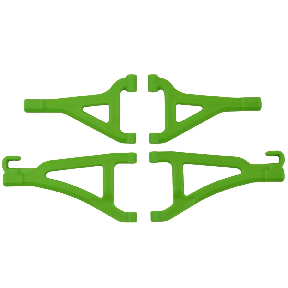 Rpm Front A-Arms For The Traxxas 1/16 Scale Mini E-Revo Green 1
