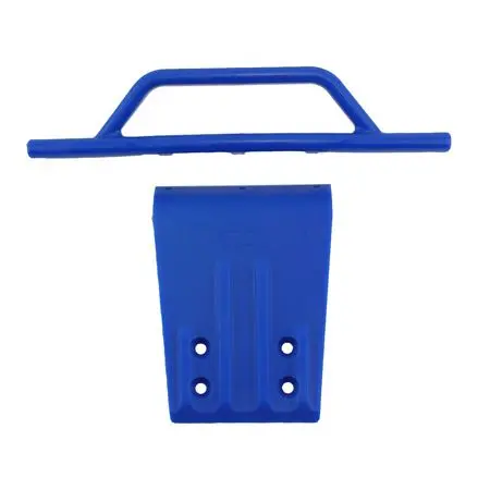 Rpm Front Bumper & Skid Plate: Traxxas Slash 2Wd (Blue) 1