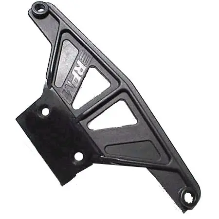 Rpm Wide Front Bumper: Rustler/Stampede 2Wd (Black) 1