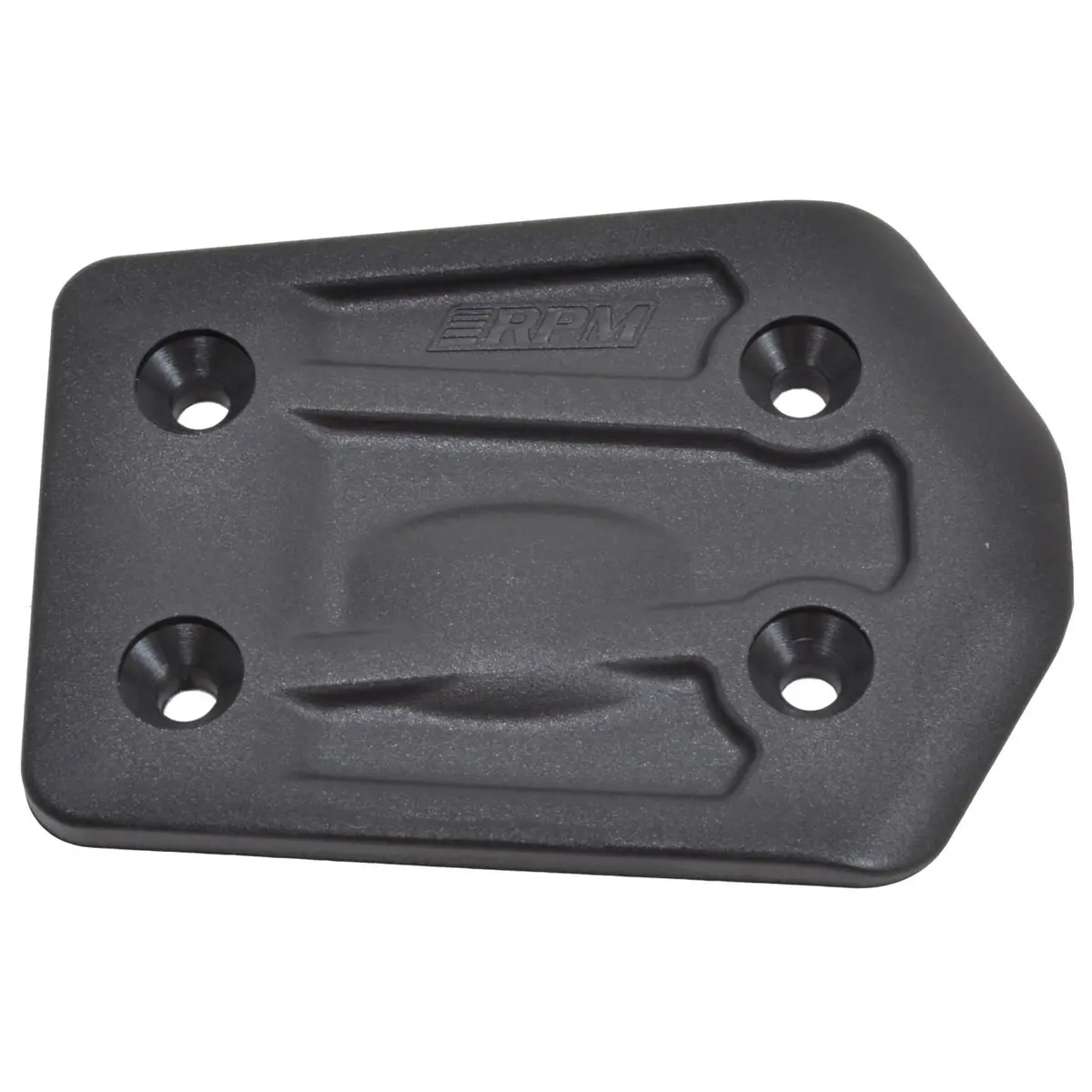 Rpm Rear Skid Plate: Arrma 6S Kraton, Talion (Black) 1