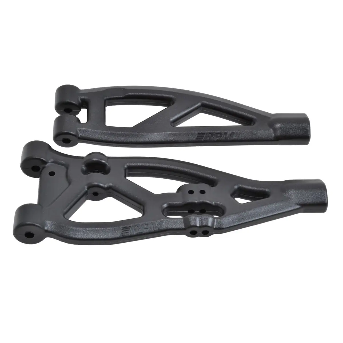 Rpm Front Upper & Lower A-Arms For Arrma 6S (Black) 1