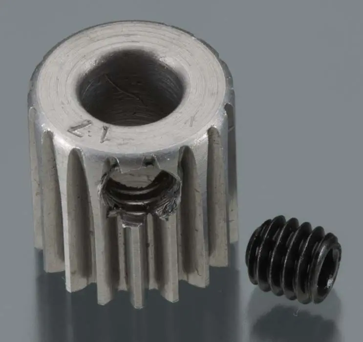 Robinson Racing Machined Pinion 5Mm Shaft: 48P (17T) 1