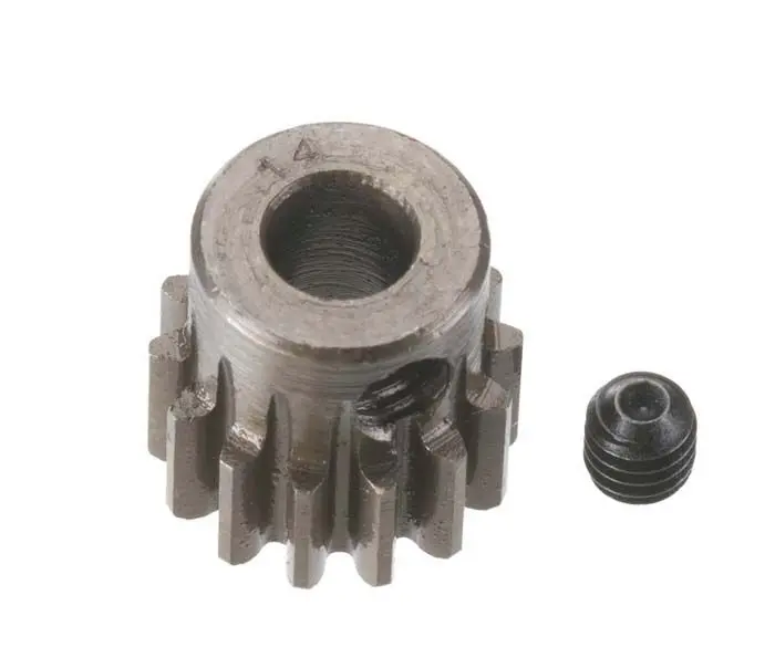 Robinson Racing Extra Hard Steel Pinion 5Mm Bore: 32P (14T) 1