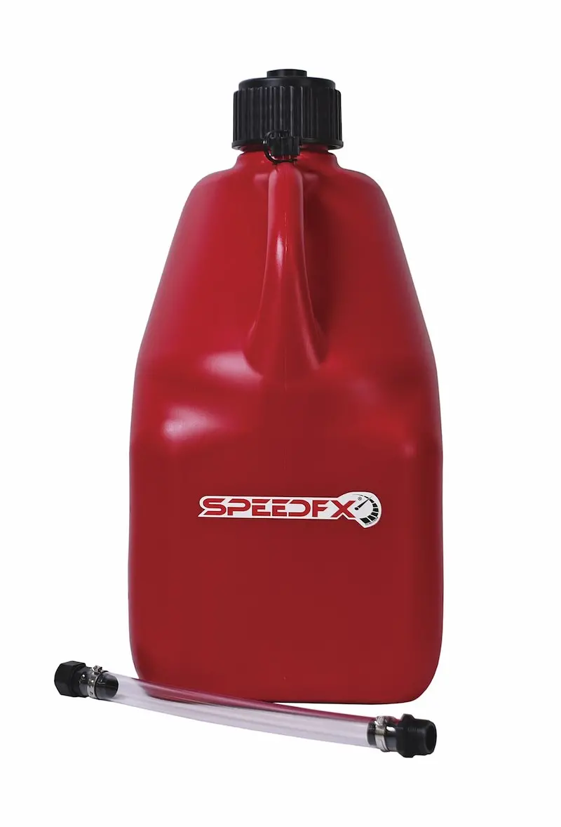 Speedfx Fuel Jug - 5 Gallon Capacity W/ Filler Hose & Cap 2