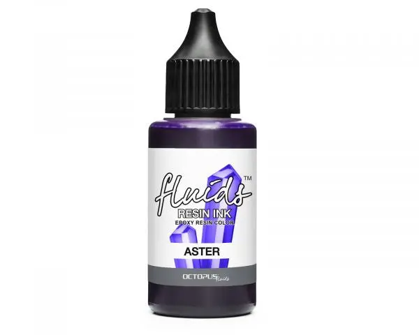 Octopus Fluids Resin-Optimierte Alcohol Ink Octopus Fluids Resin Ink Aster Transparentes Violett 1