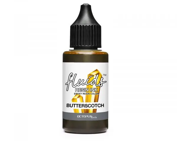 Octopus Fluids Alcohol-Basierte Resin Ink Butterscotch Transparentes Gelb 1