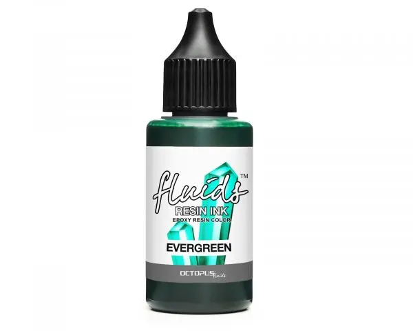 Octopus Fluids Resin Ink Evergreen Alcohol Ink Resin Ink Für Gießharz Grün 1