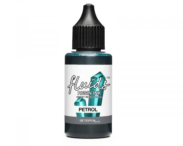 Octopus Fluids Resin Ink Petrol Transparentes Türkis 1