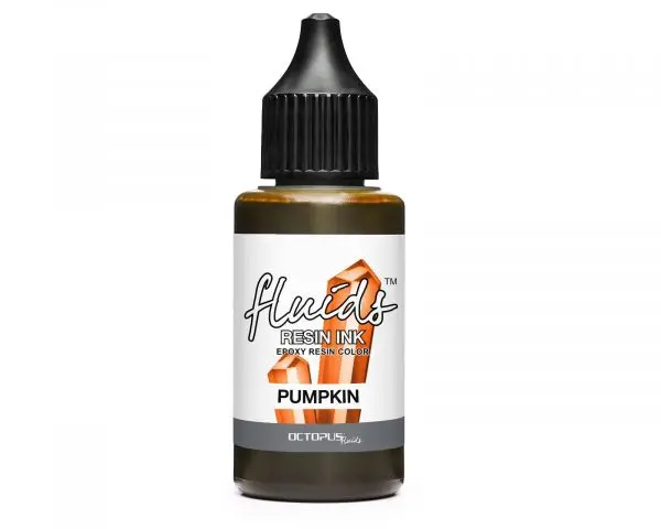 Octopus Fluids Resin Ink Pumpkin Orange 1