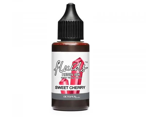 Octopus Fluids Resin Ink Sweet Cherry Transparentes Rot 1