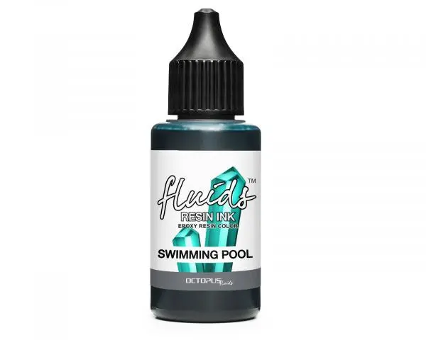 Octopus Fluids Resin Ink Swimming Pool Türkis Transparent 1