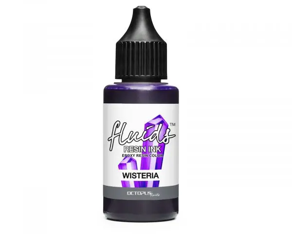 Octopus Fluids Resin Ink Wisteria Alkoholtinte Für Gießharze Transparentes Violett 1