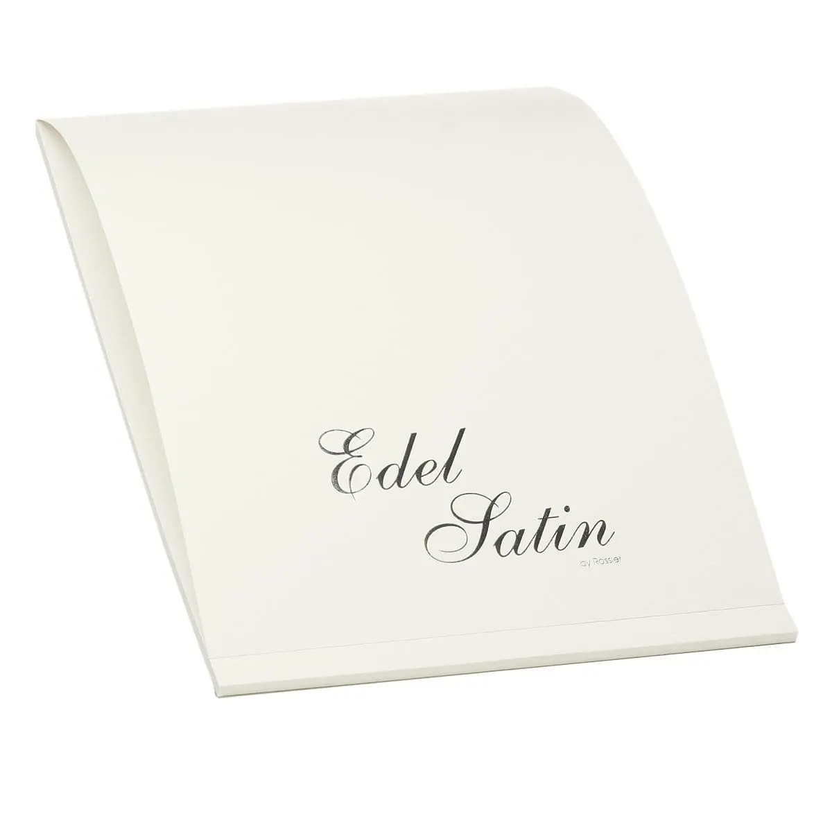 Rössler, Block Edel Satin, A4 Weiß Glatt 1