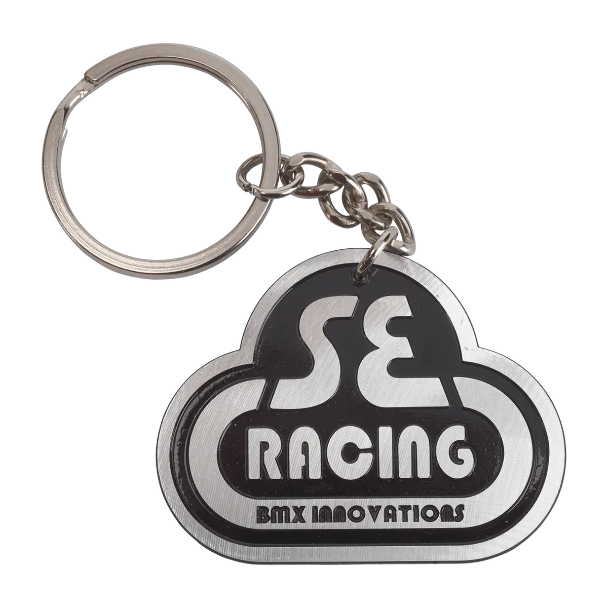 Se Bikes Keychain (Silver/Black) 1