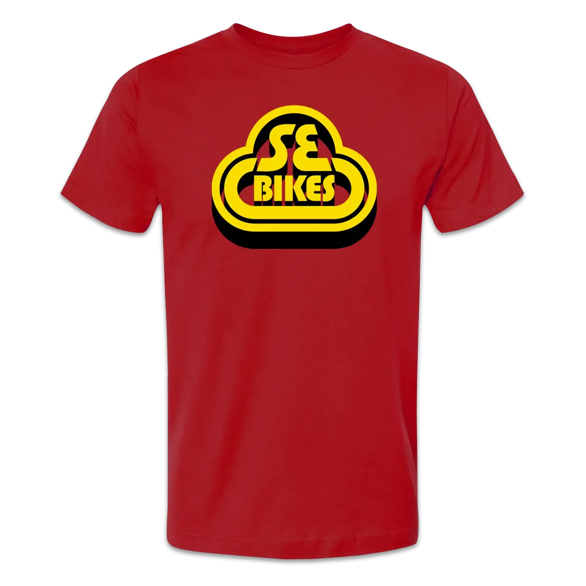 Se Bikes 3Rd Dimension Shirt Cherry Red (Large) 1