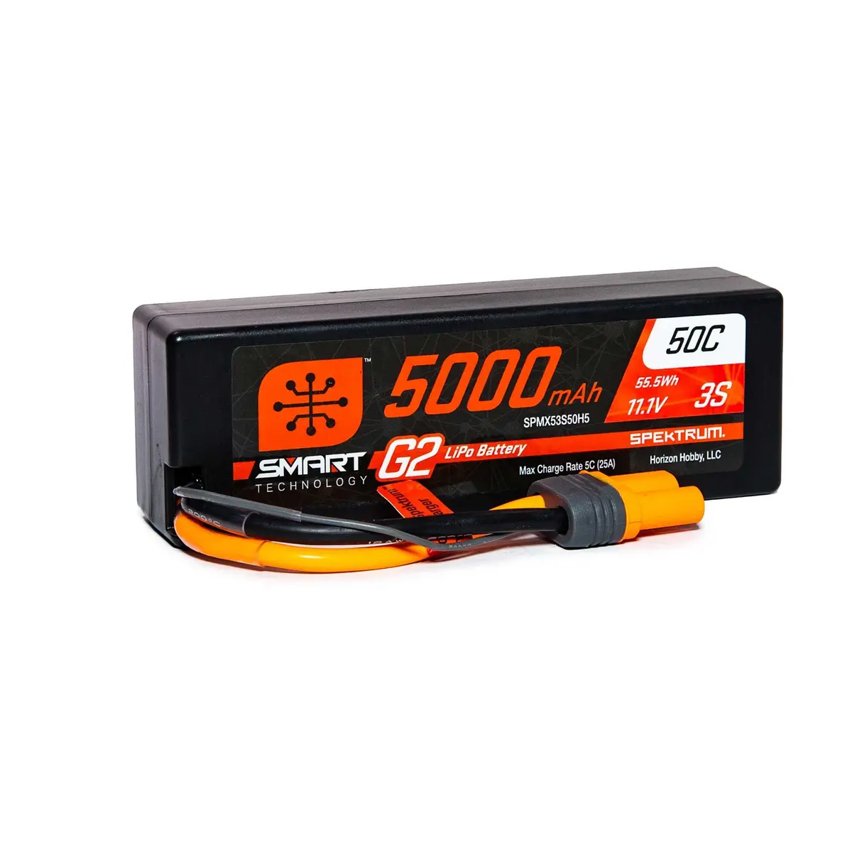 Spektrum Smart G2 11.1V 3S 5000Mah Lipo 50C (Ic5) 1