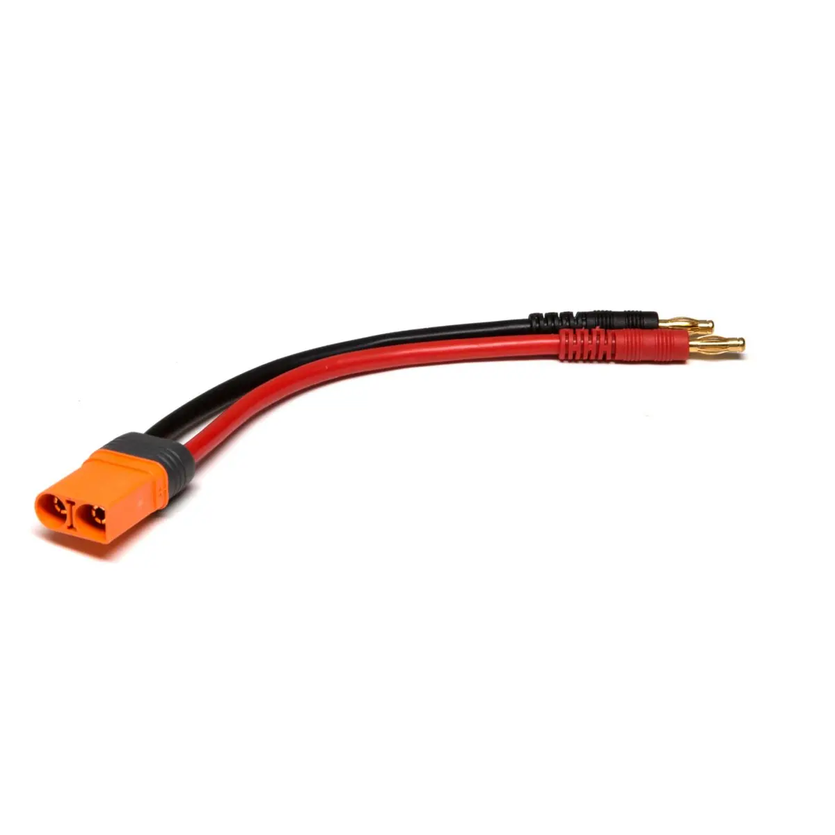 Spektrum Adapter: Ic5 Device / 4Mm Male Bullets 6" 10Awg 1
