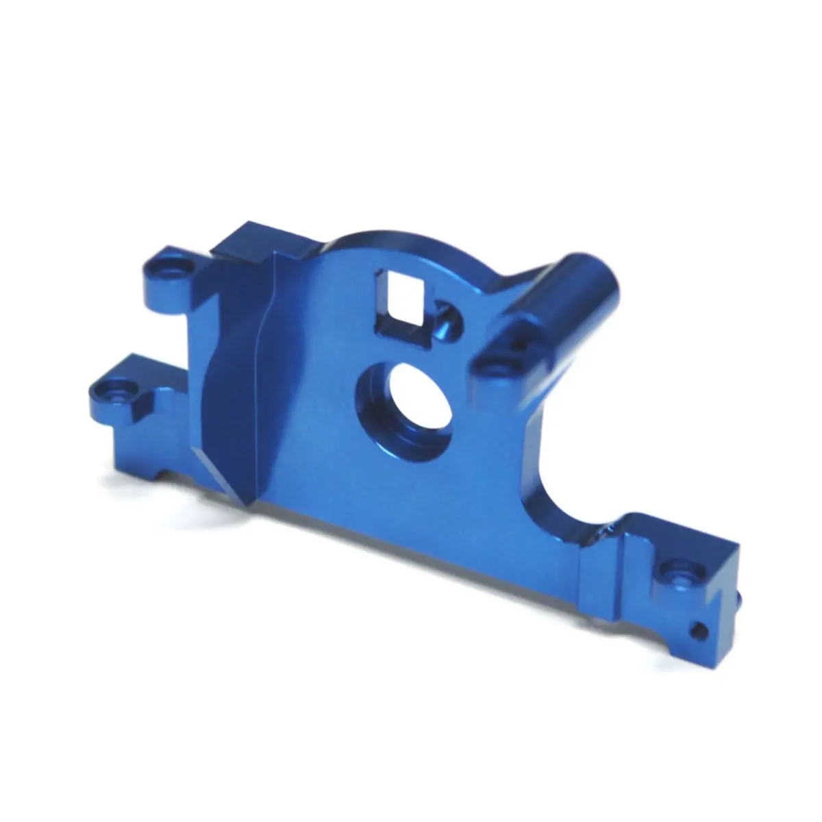 Strc Cnc Aluminum Motor Mount Lcg: Slash 4Wd (Blue) 1