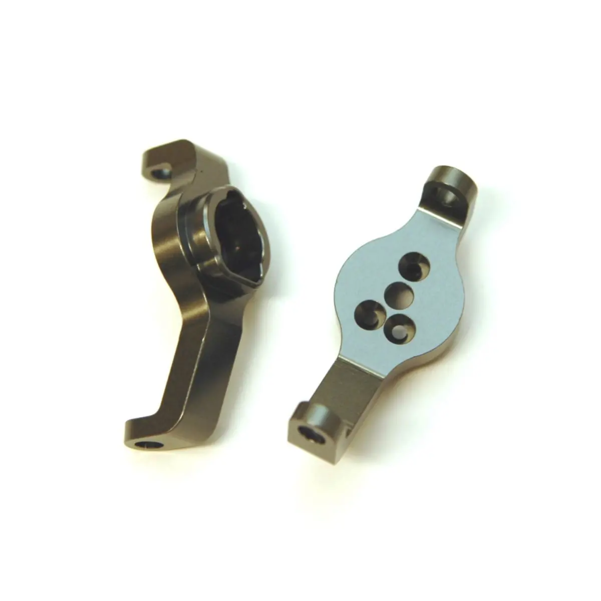 Strc Cnc Aluminum Caster Blocks Trx-4 (Gun Metal) 1