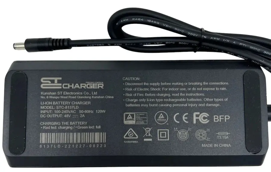 Taubik Ebike Charger 48V 2Ah 1