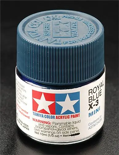 Tamiya X-3 (Royal Blue) 1