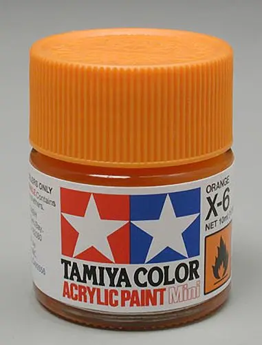 Tamiya X-6 (Orange) 1