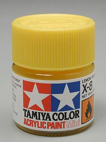 Tamiya X-8 (Lemon Yellow) 1