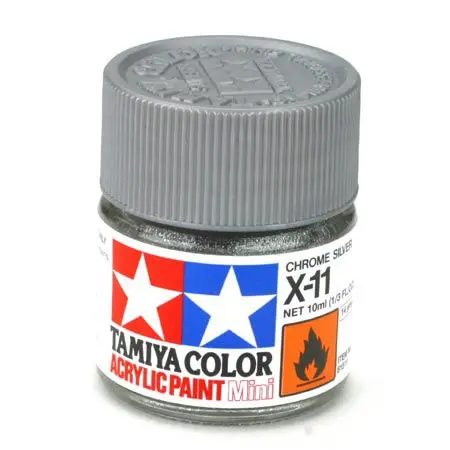 Tamiya X-11 (Chrome Silver) 1
