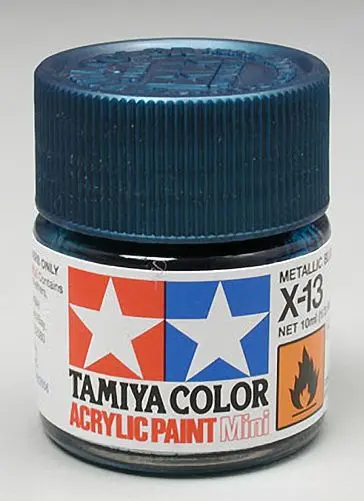 Tamiya X-13 (Metallic Blue) 1