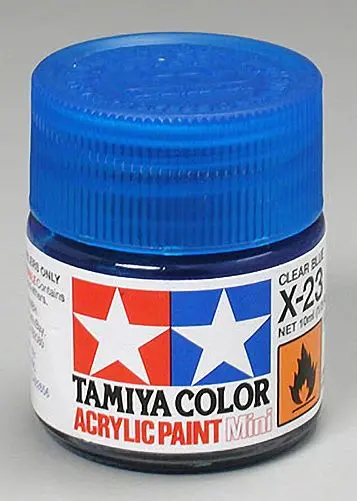 Tamiya X-23 (Clear Blue) 1