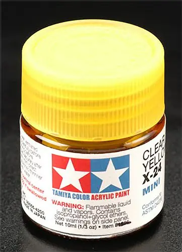 Tamiya X-24 (Clear Yellow) 1