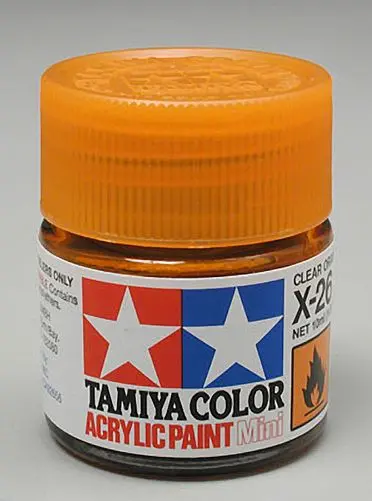 Tamiya X-26 (Clear Orange) 1