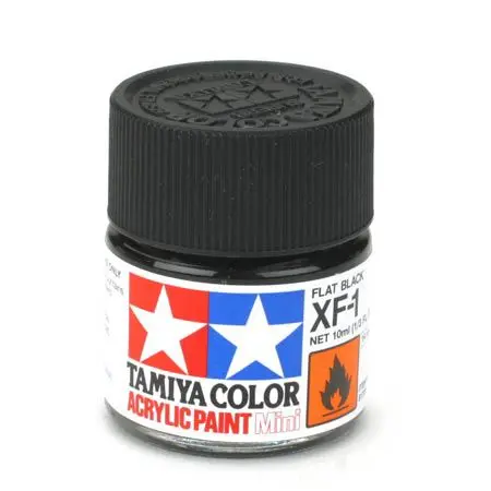 Tamiya Xf-1 (Flat Black) 1