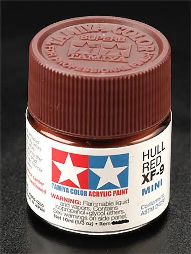Tamiya Xf-9 (Hull Red) 1