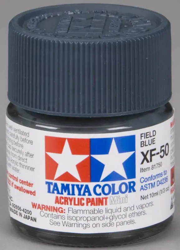 Tamiya Xf-50 (Field Blue) 1