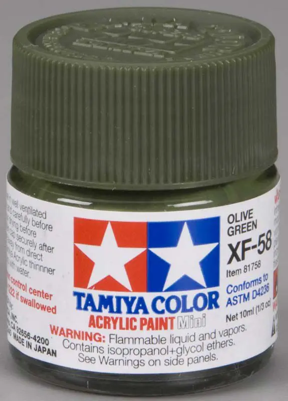 Tamiya Xf-58 (Olive Green) 1