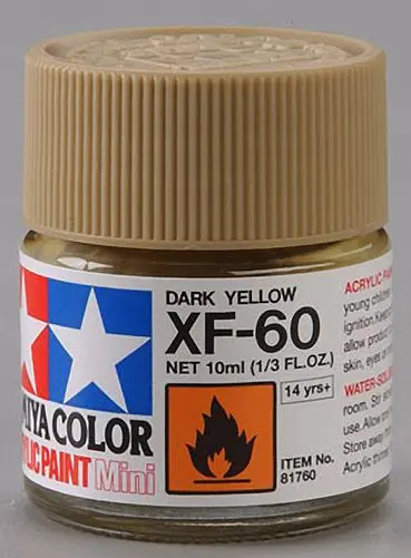 Tamiya Xf-60 (Dark Yellow) 1