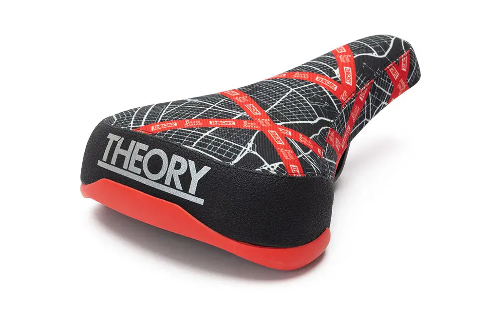 Theory X Bombsquad Railed Seat (Black/Red) 1