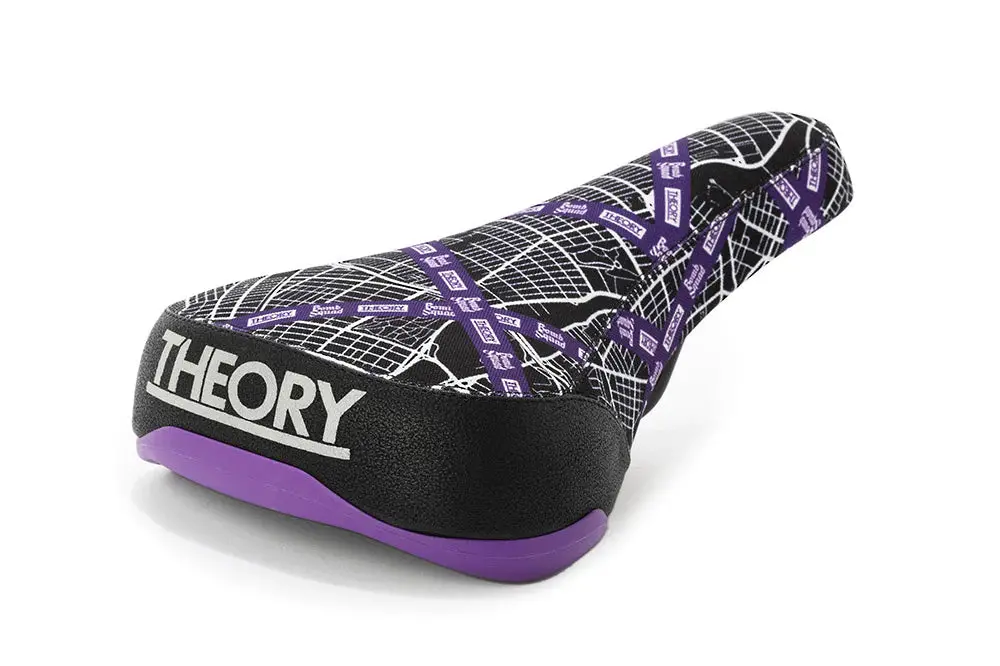 Theory X Bombsquad Railed Seat (Black/Purple) 1