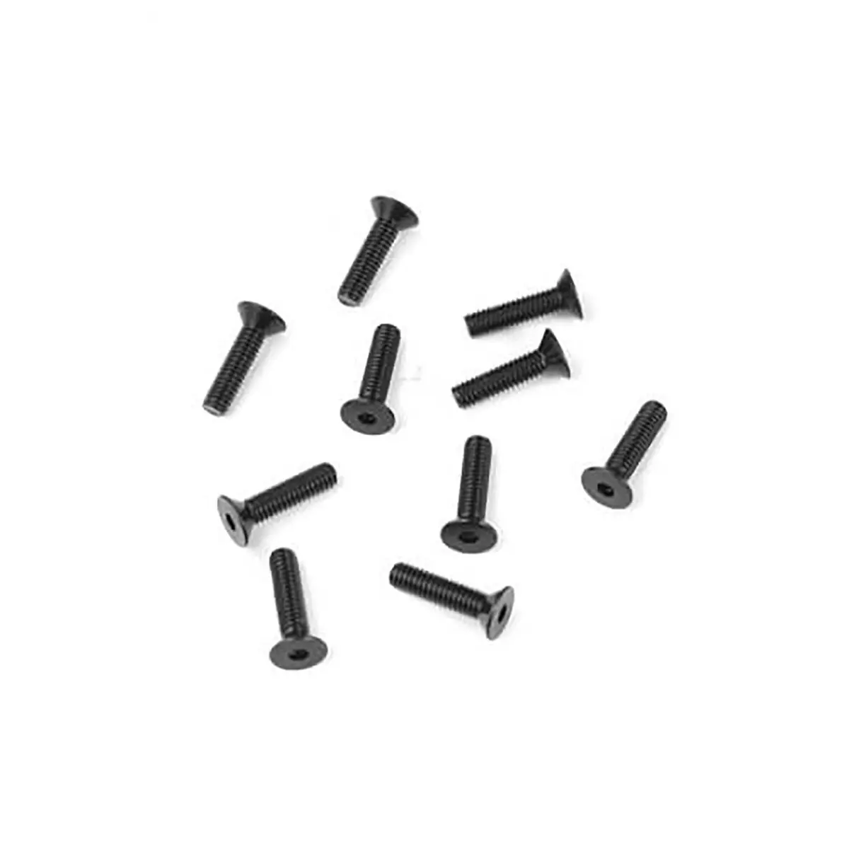 Tekno Flat Head Screws: M2.5X10mm (10Pcs) 1