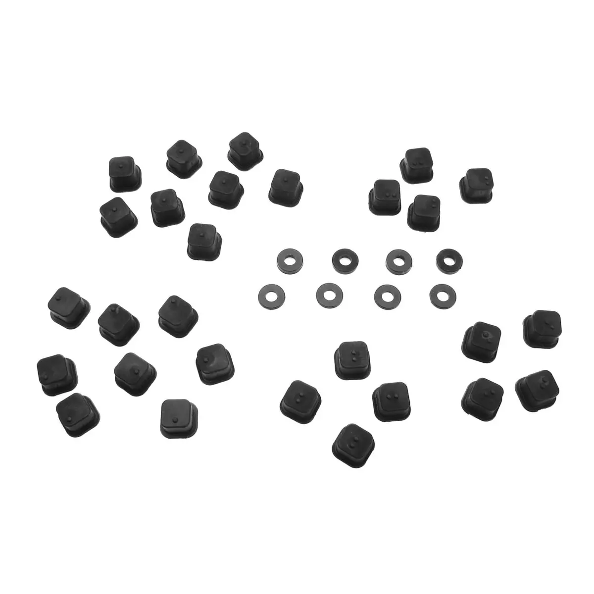 Tekno V2 Hinge Pin Inserts/Wheelbase Shims 1
