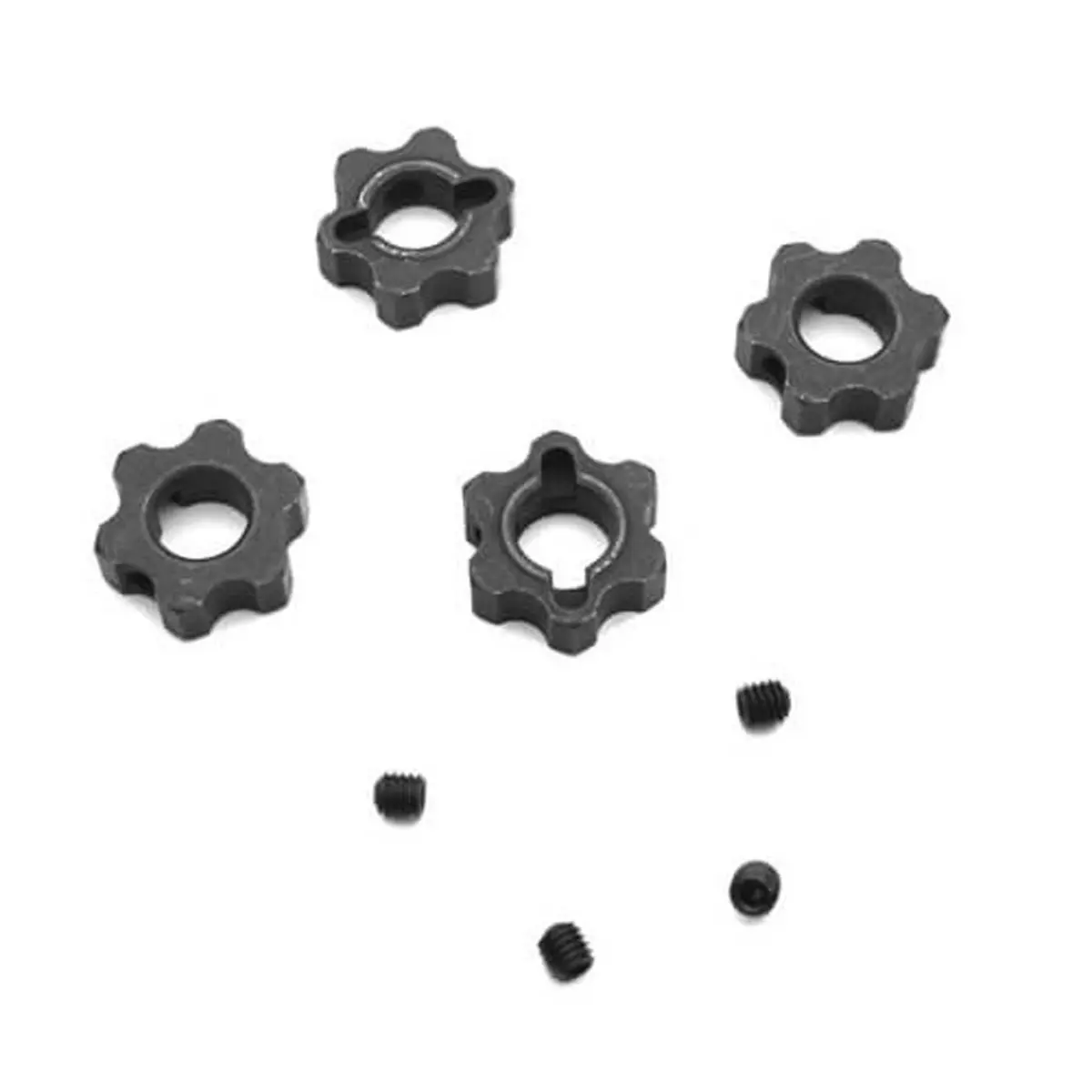 Tekno Lightened Steel Wheel Hexes 12Mm: Sct410/Sl 1