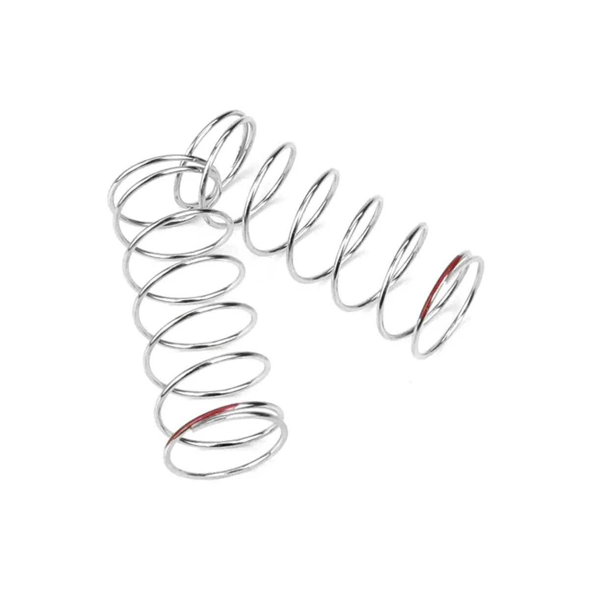 Tekno Rear Shock Spring Set: 53Mm (Red (3.02Lb/In) 1
